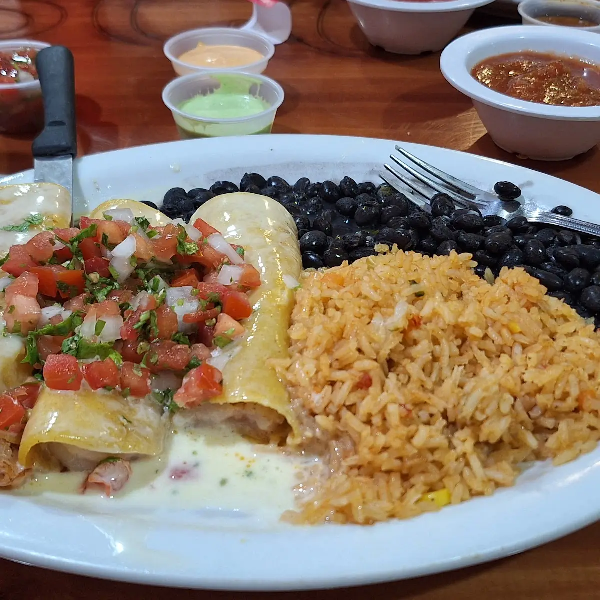Grilled Shrimp Enchiladas