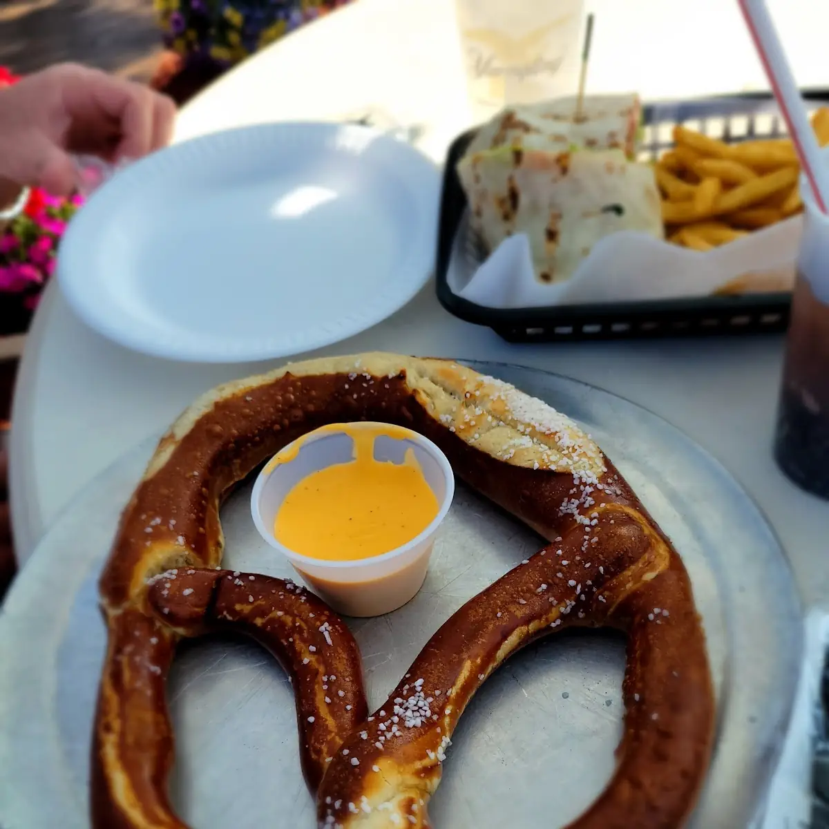 Jumbo Pretzel with Beer Cheese Sauce