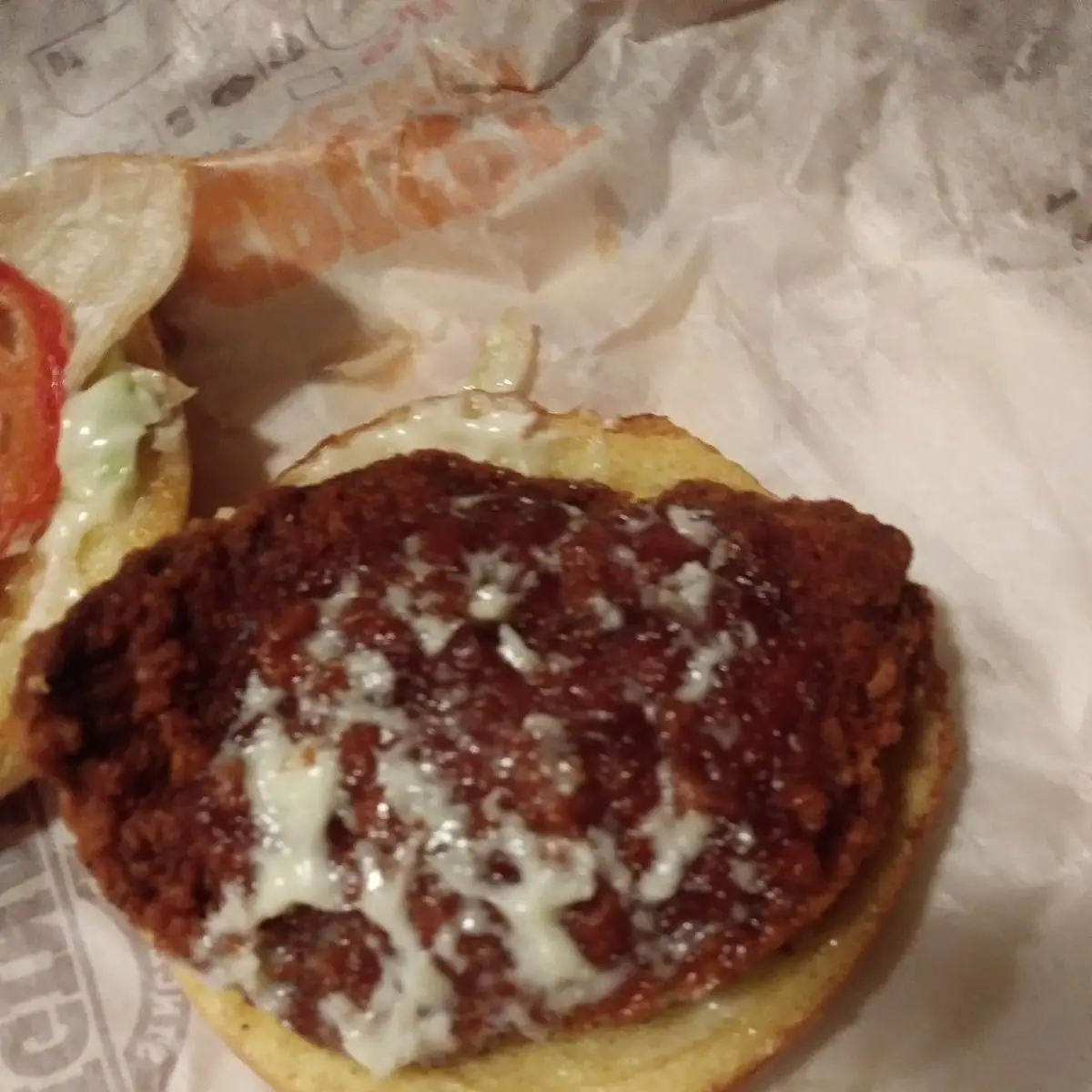 Burnt Chicken Sandwich
