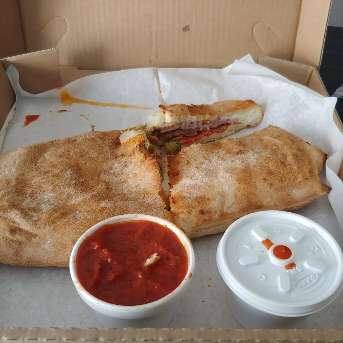 Meat Lover's Calzone