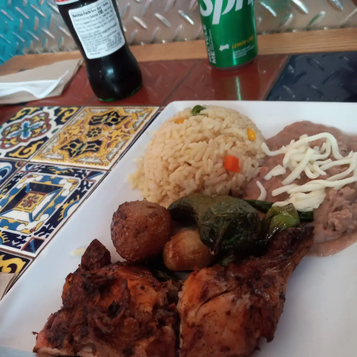 Medio Pollo Asado