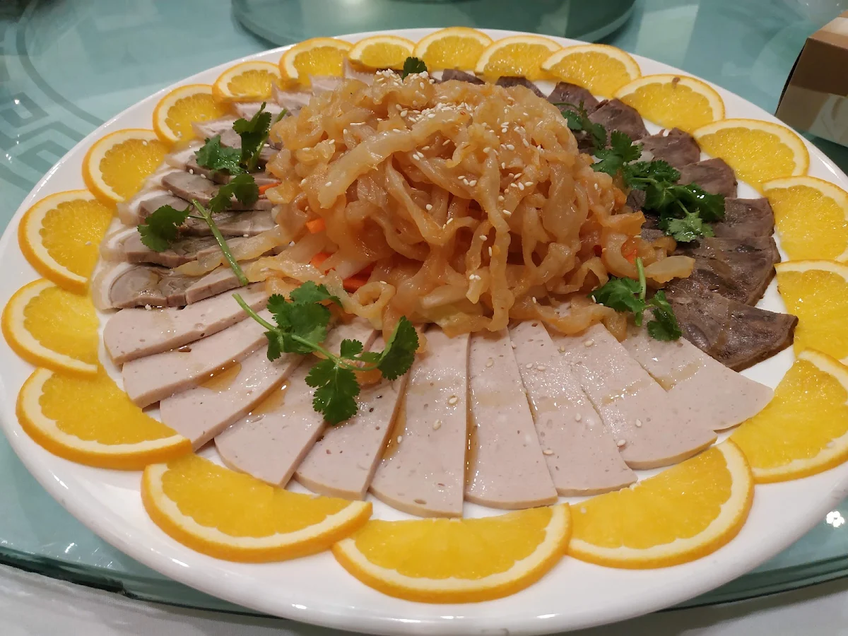 Appetite- Jelly Fish and Pork and Beef with Pickle Cabbage