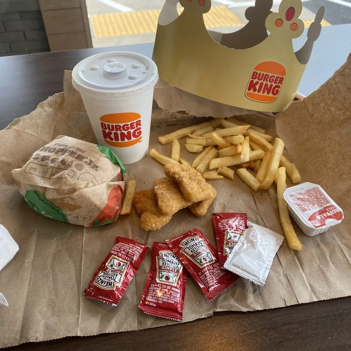 Whopper Junior Burger 5 Meal