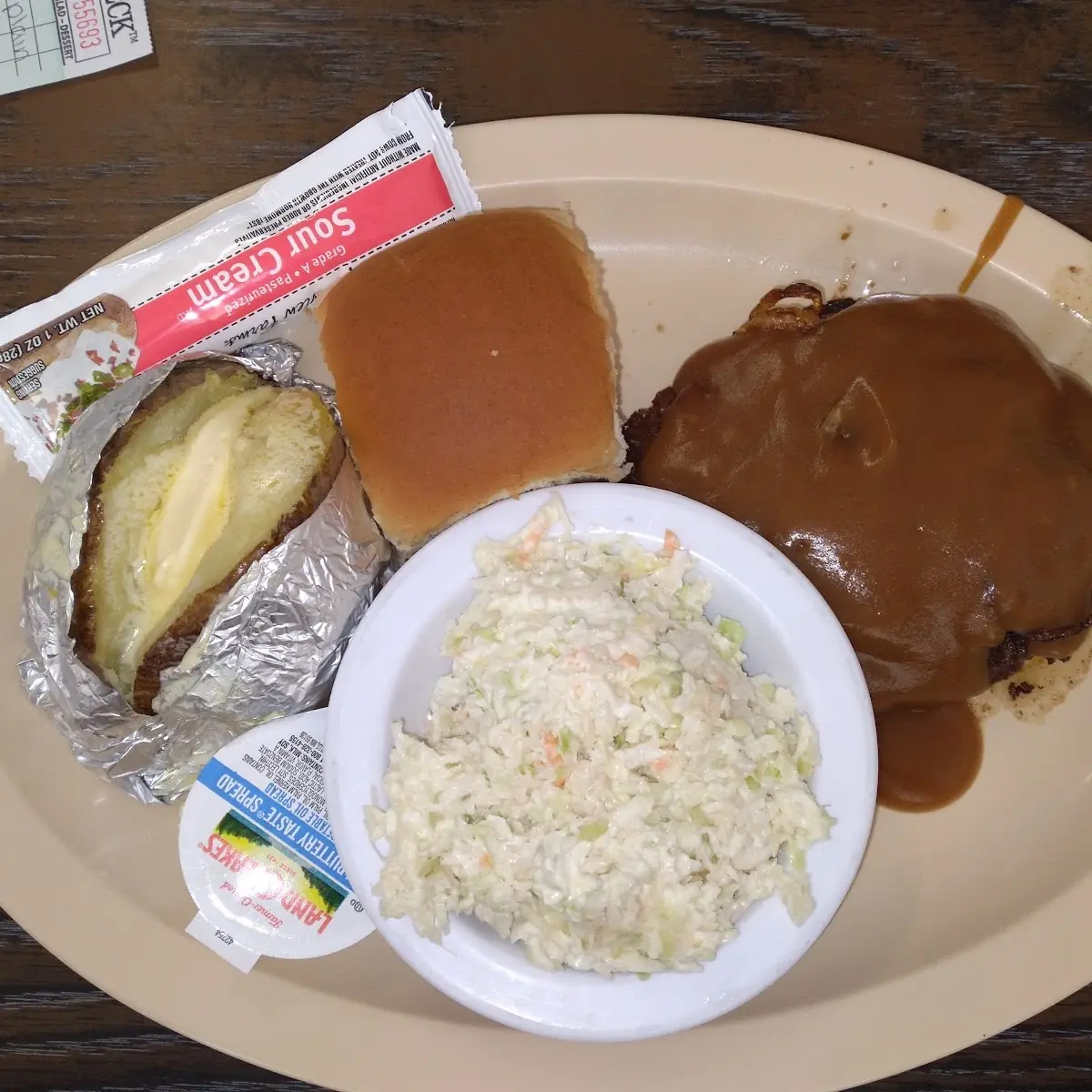 Hamburger Steak Dinner