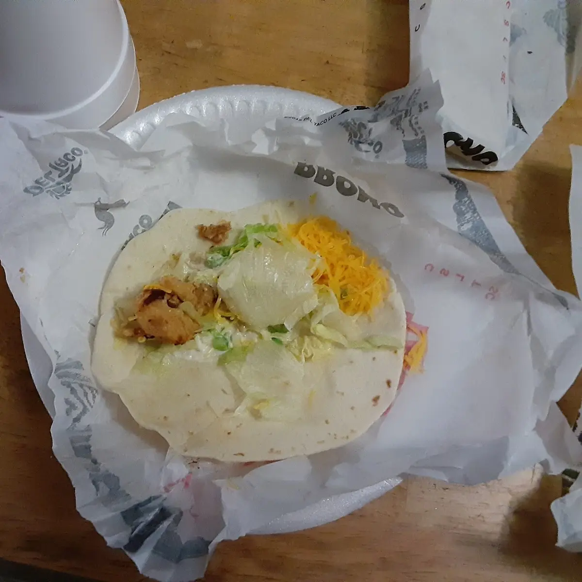 Chicken Soft Taco