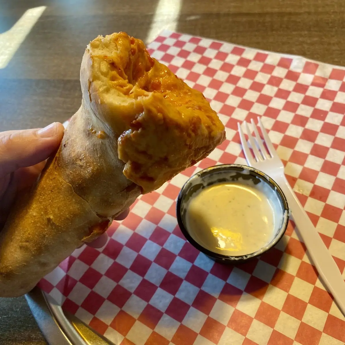 Cheese Pizza Cone