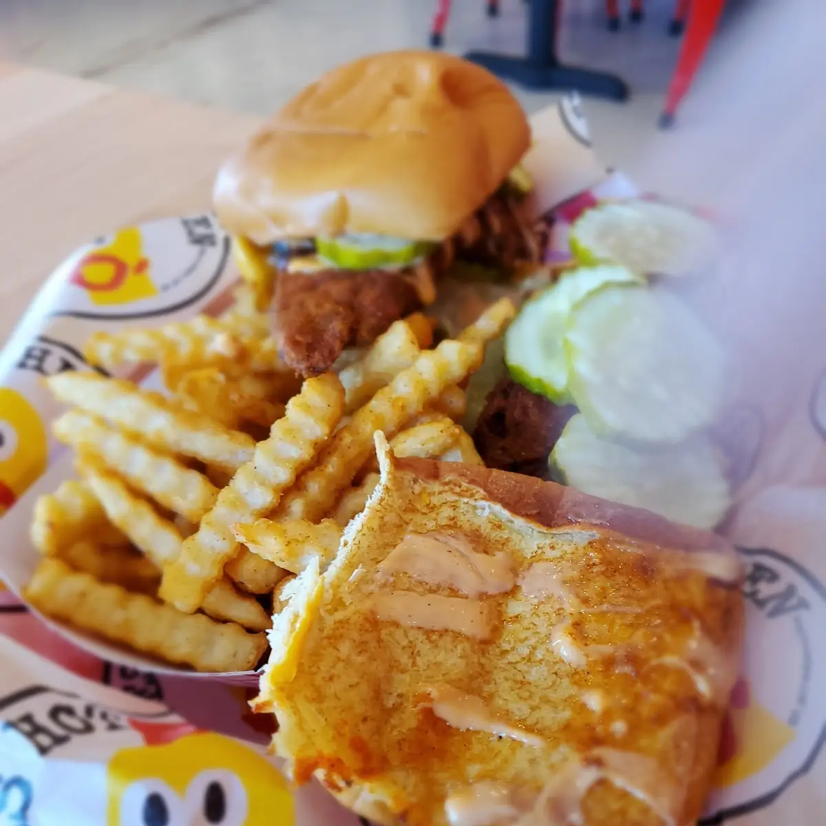 Chicken Strips with Fries