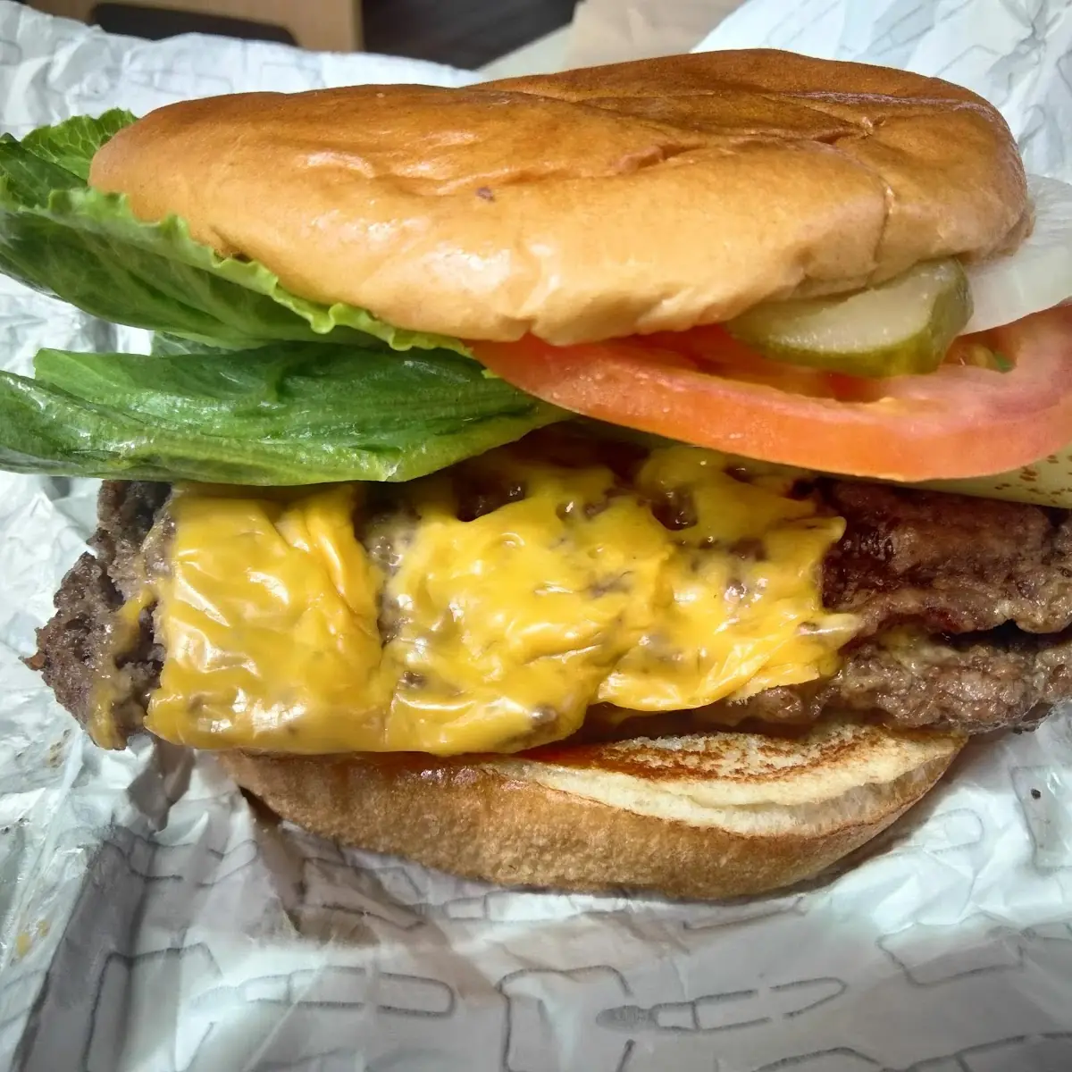 Dave's Double Cheeseburger