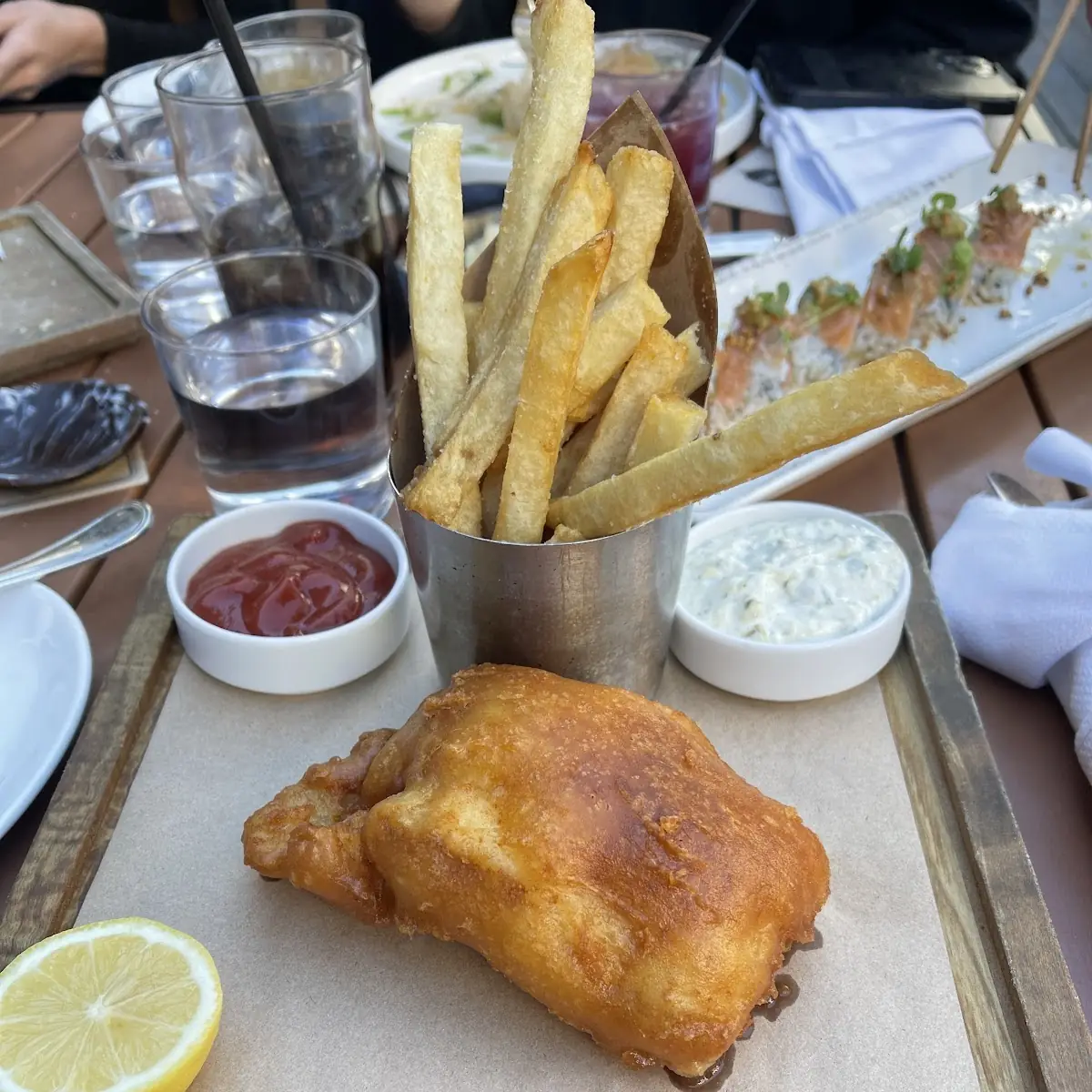 Wild George's Bank Atlantic Cod Fish & Chips