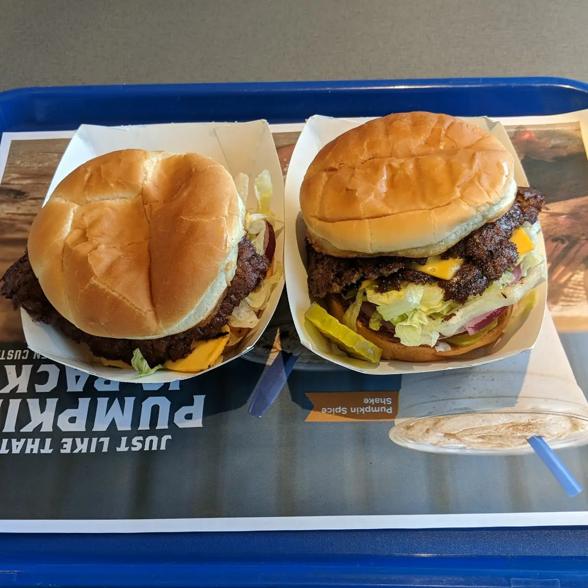 Double Deluxe Burger
