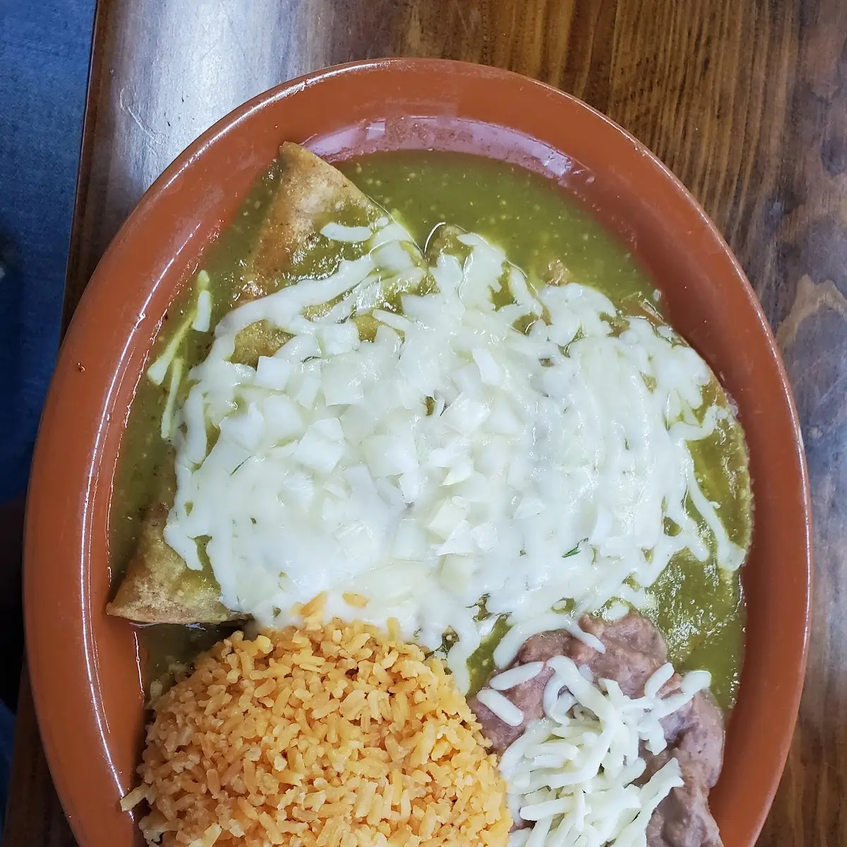 Enchiladas Verdes