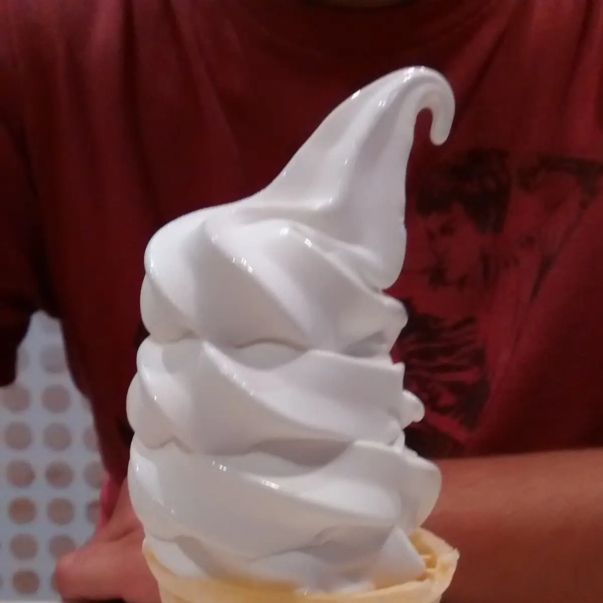 Vanilla Ice Cream Cone
