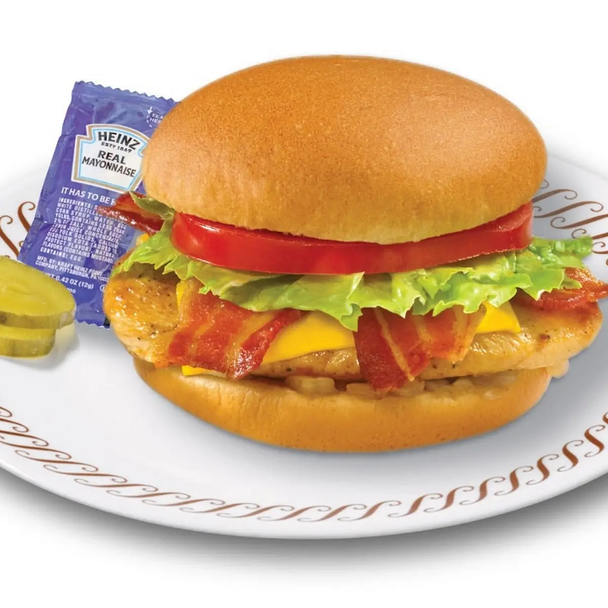 Grilled Bacon Chicken Cheese Deluxe