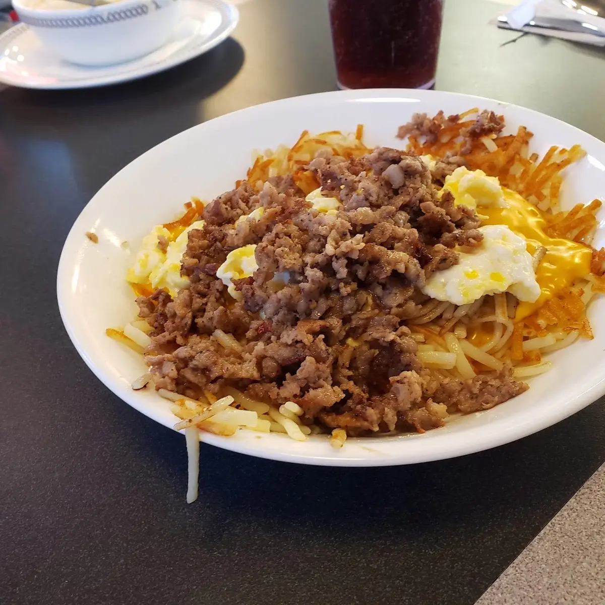 Sausage Egg and Cheese Bowl