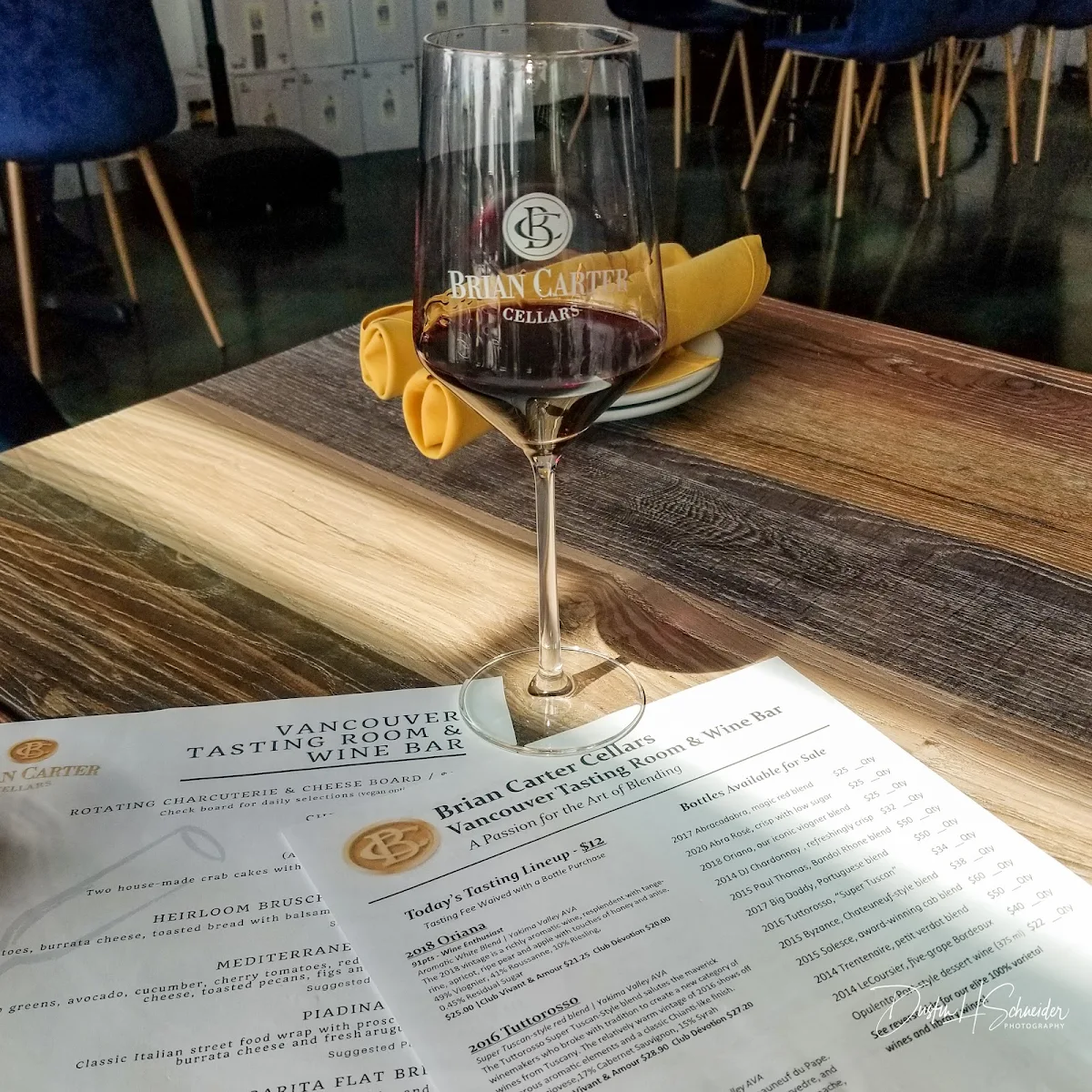 Wine Crab Cakes and Flatbread