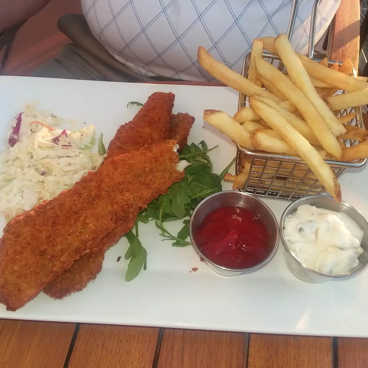 Walleye Fish and Chips