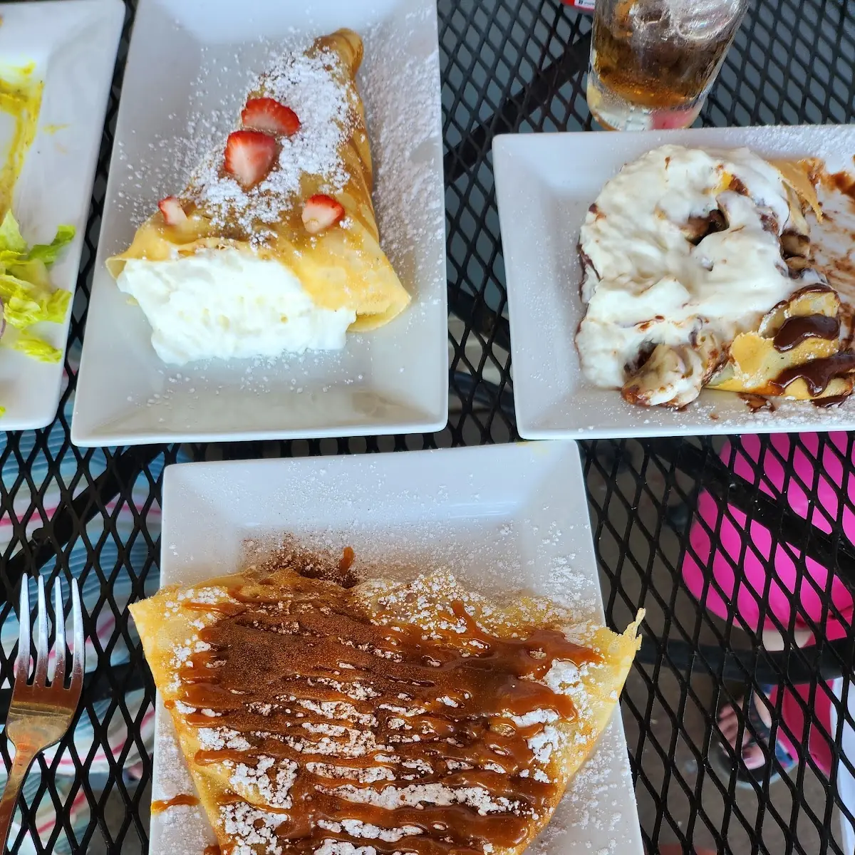 Crepes Creme Brulee