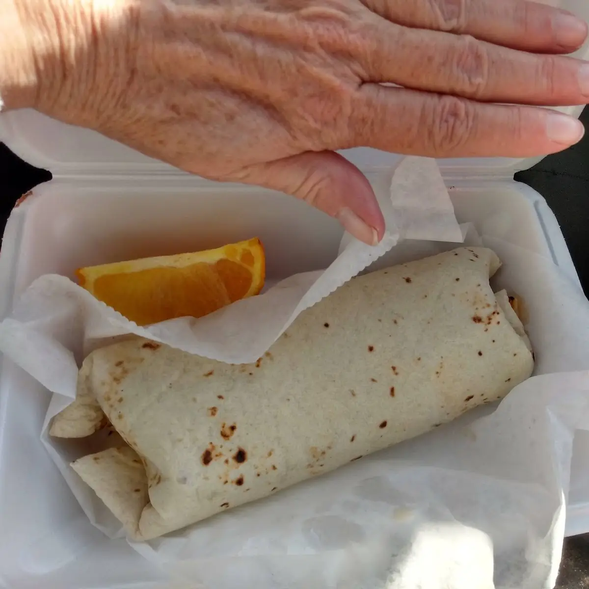 Chorizo Burrito