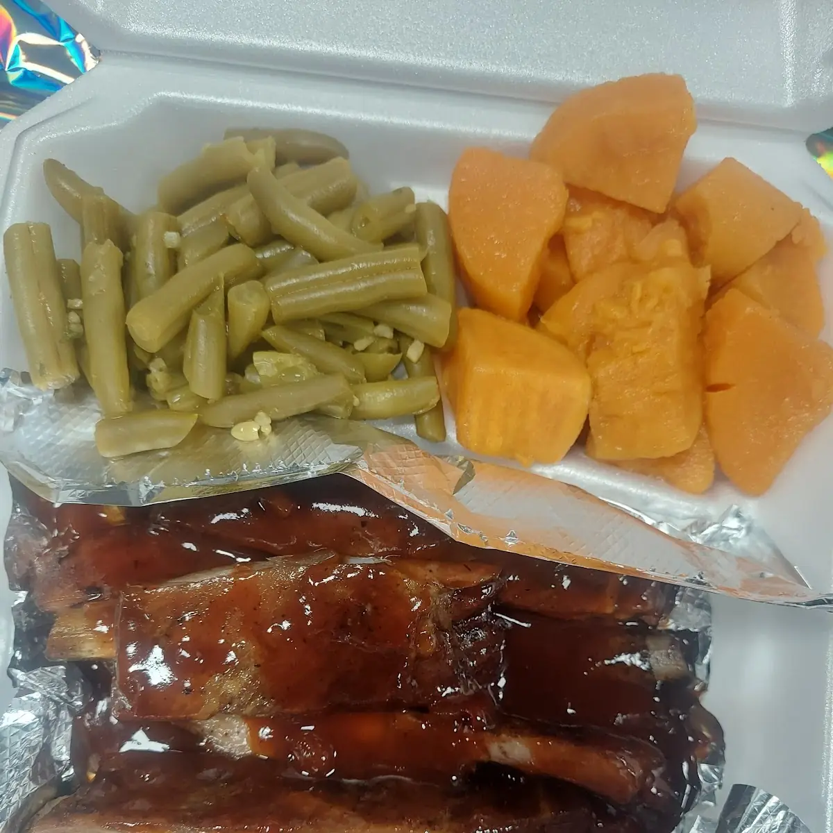 Pork Ribs Yams