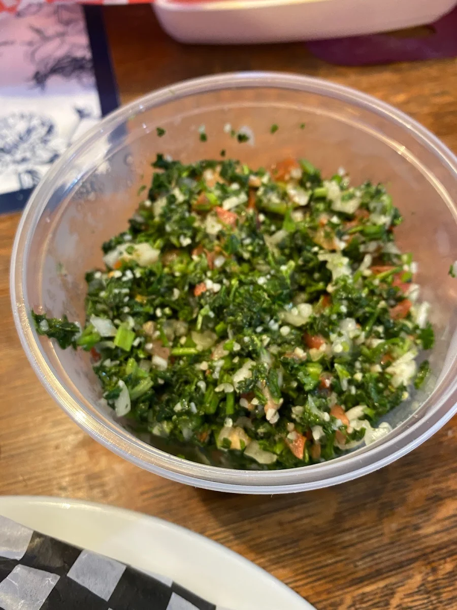 Tabouli Salad, Shawarma Palace- 17 AVE SE