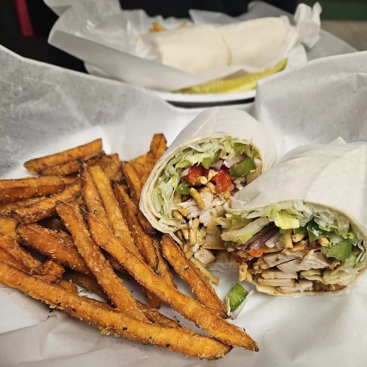 Oriental Chicken Wrap