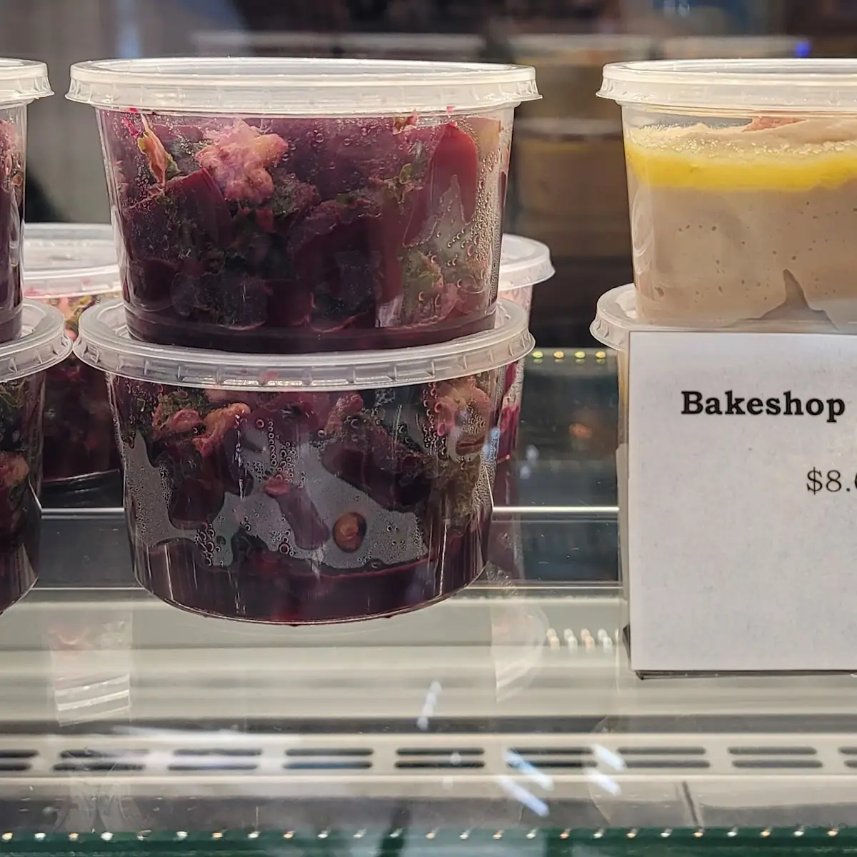 Beet Salad & Hummus