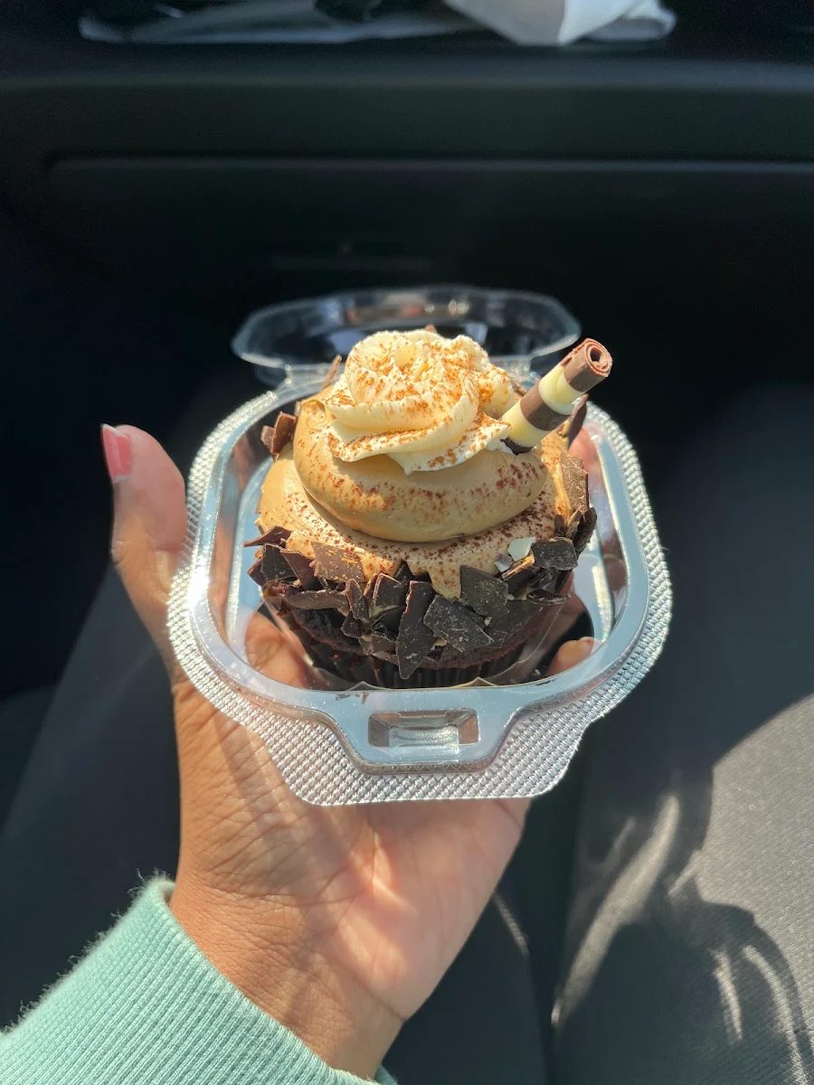 Hazelnut Chocolate Cupcake