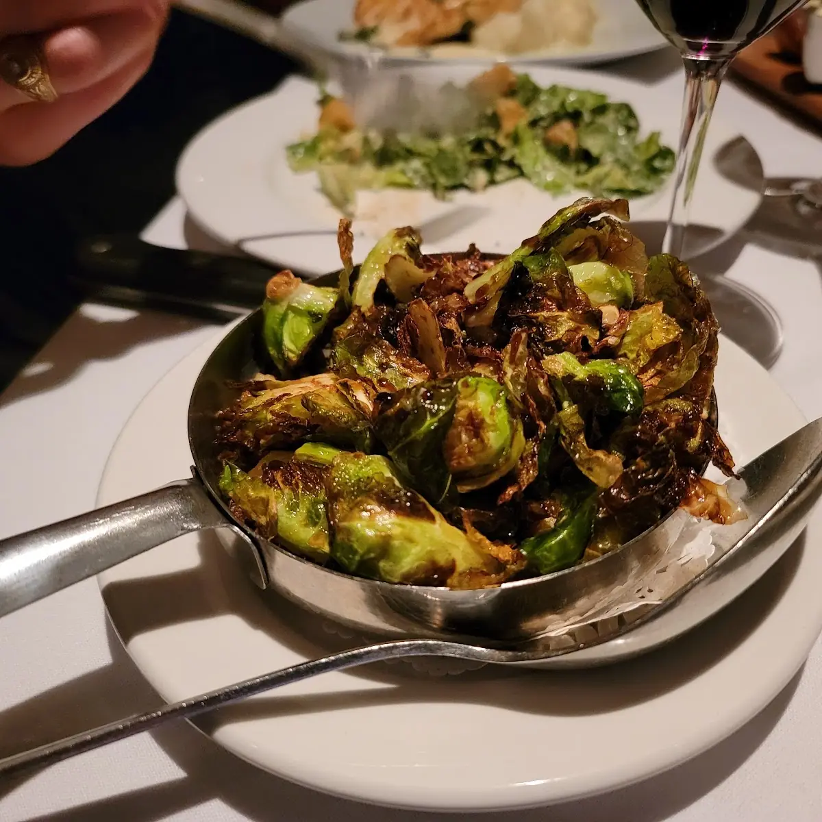 Crispy Brussels Sprouts with Applewood Bacon