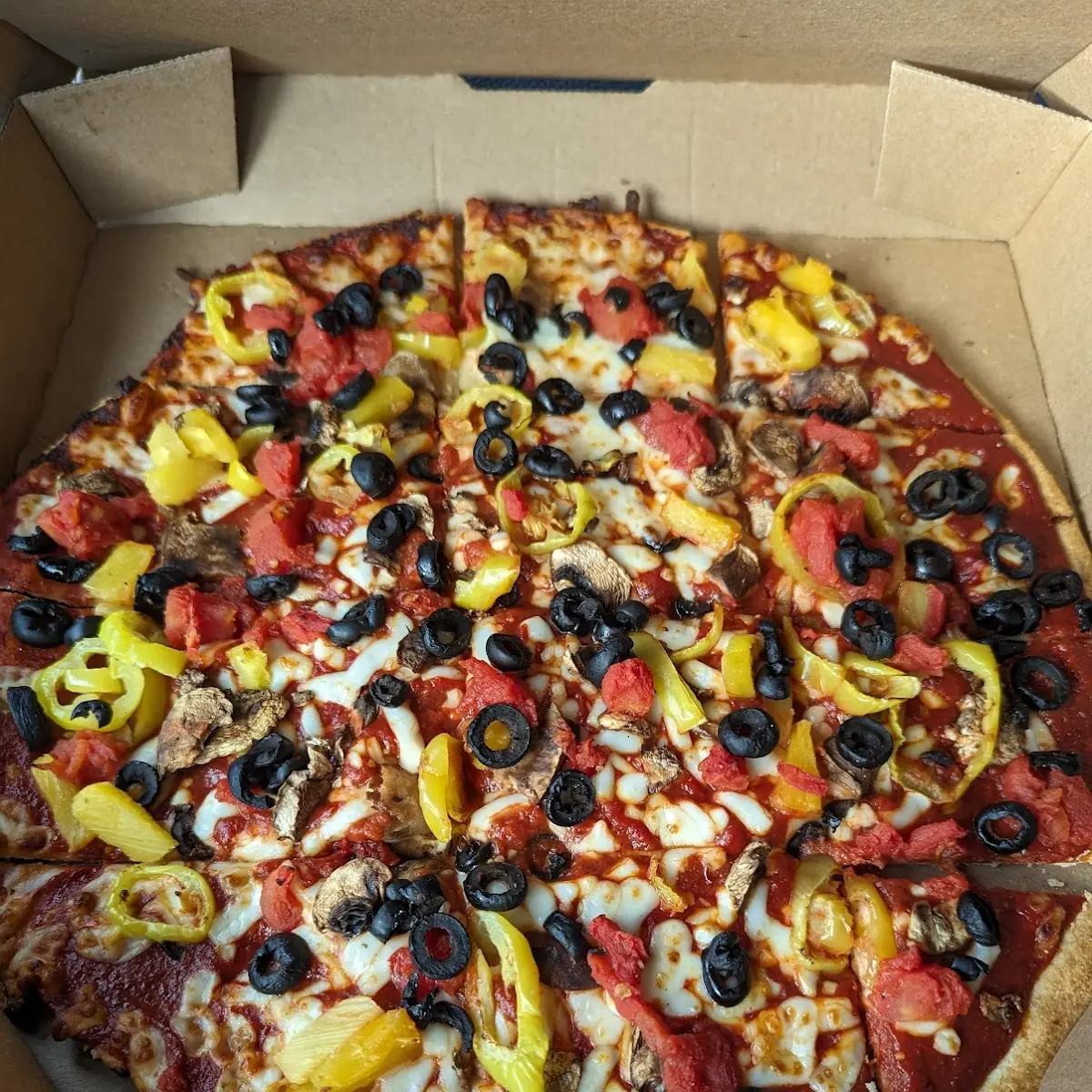 My Custom Veggie Pizza