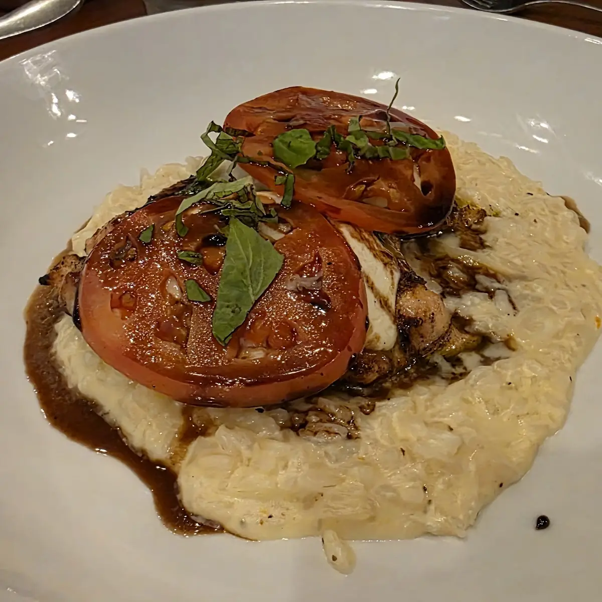 Tuscan Chicken Risotto