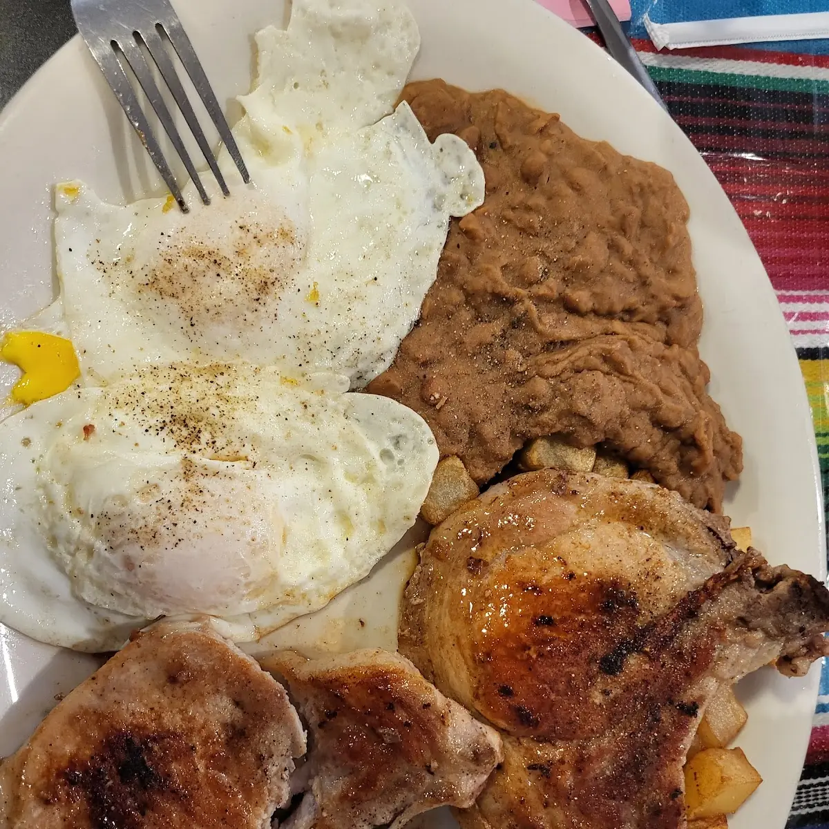 Pork Chop Plate