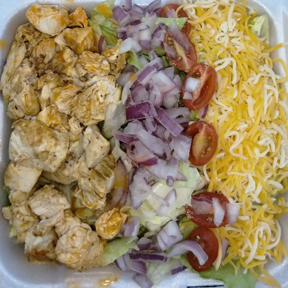 Grilled Buffalo Chicken Salad