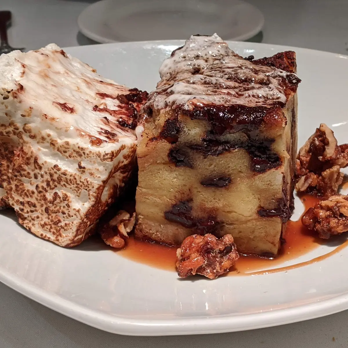 Rocky Road Bread Pudding