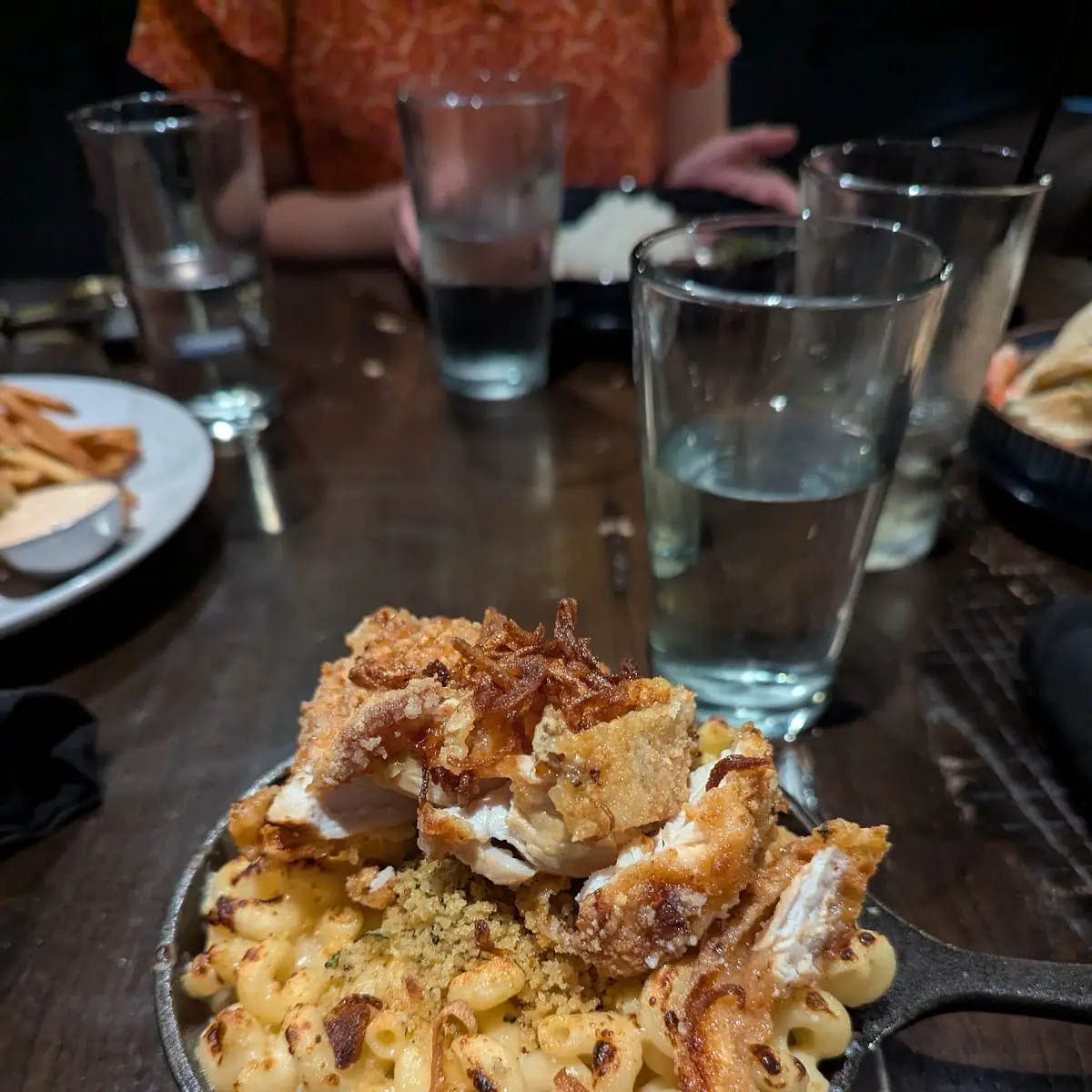Mac & Cheese with Fried Chicken