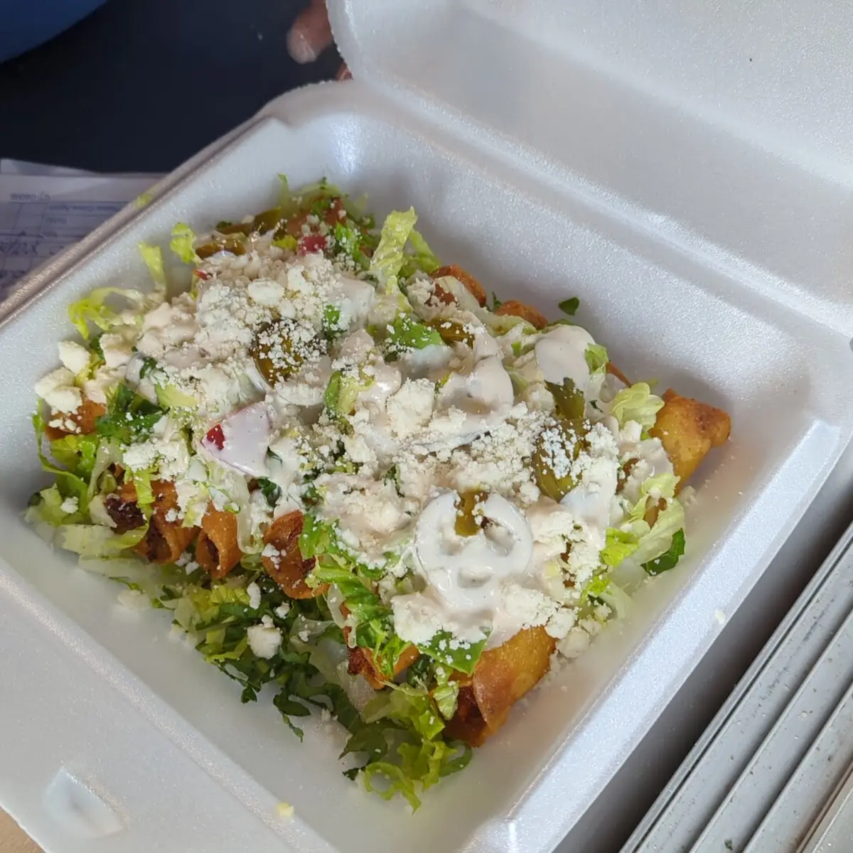 Flautas Taquitos Dorados