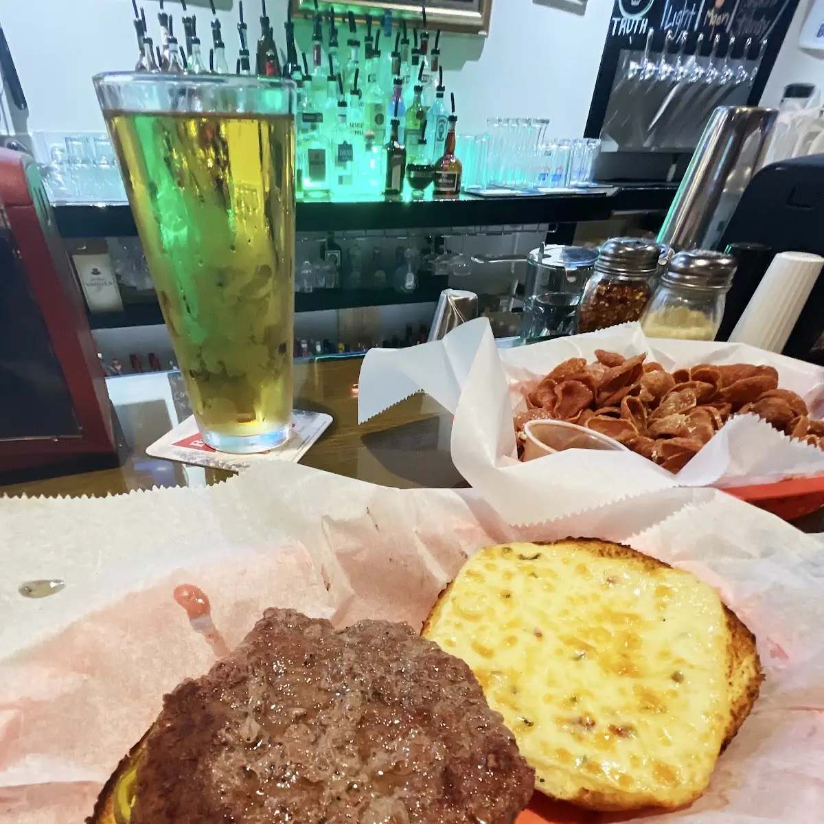 Pepper Jack Cheese Burger with Jalapeños