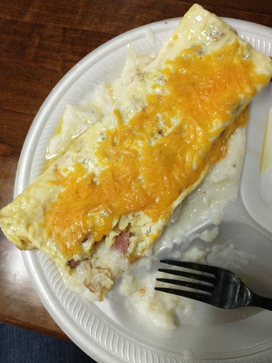Ham and Cheese Omelette