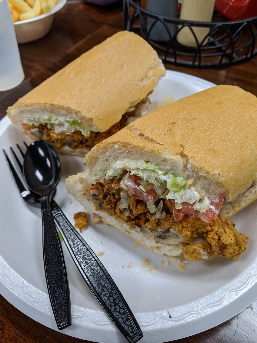 Hot Roast Beef Poboy