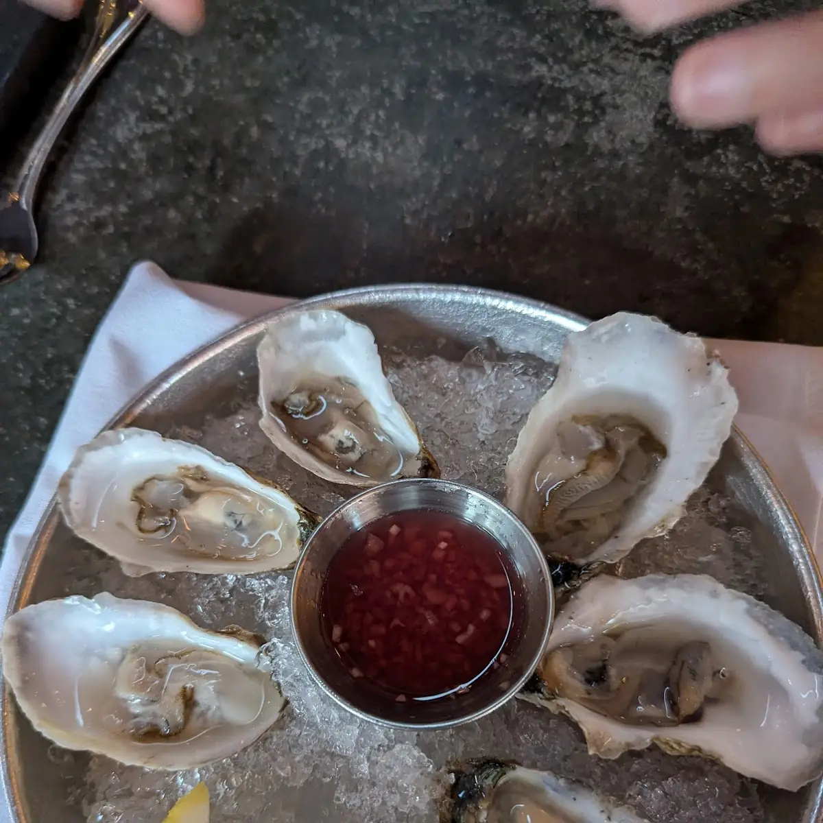 Oysters on the Half Shell