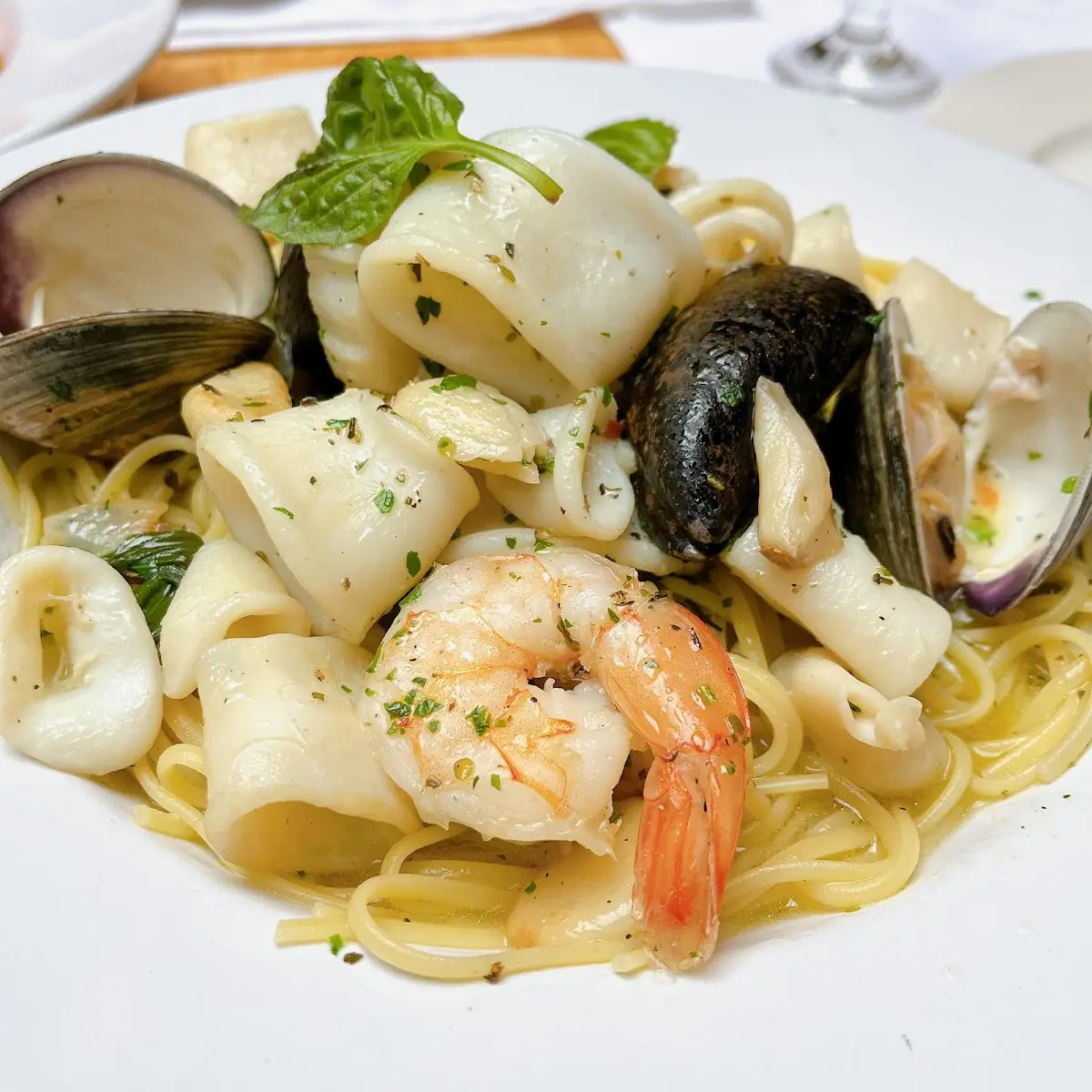 Mussels in a White Sauce