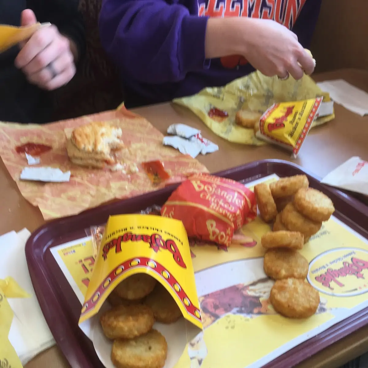 Chicken Biscuit and Bo Rounds