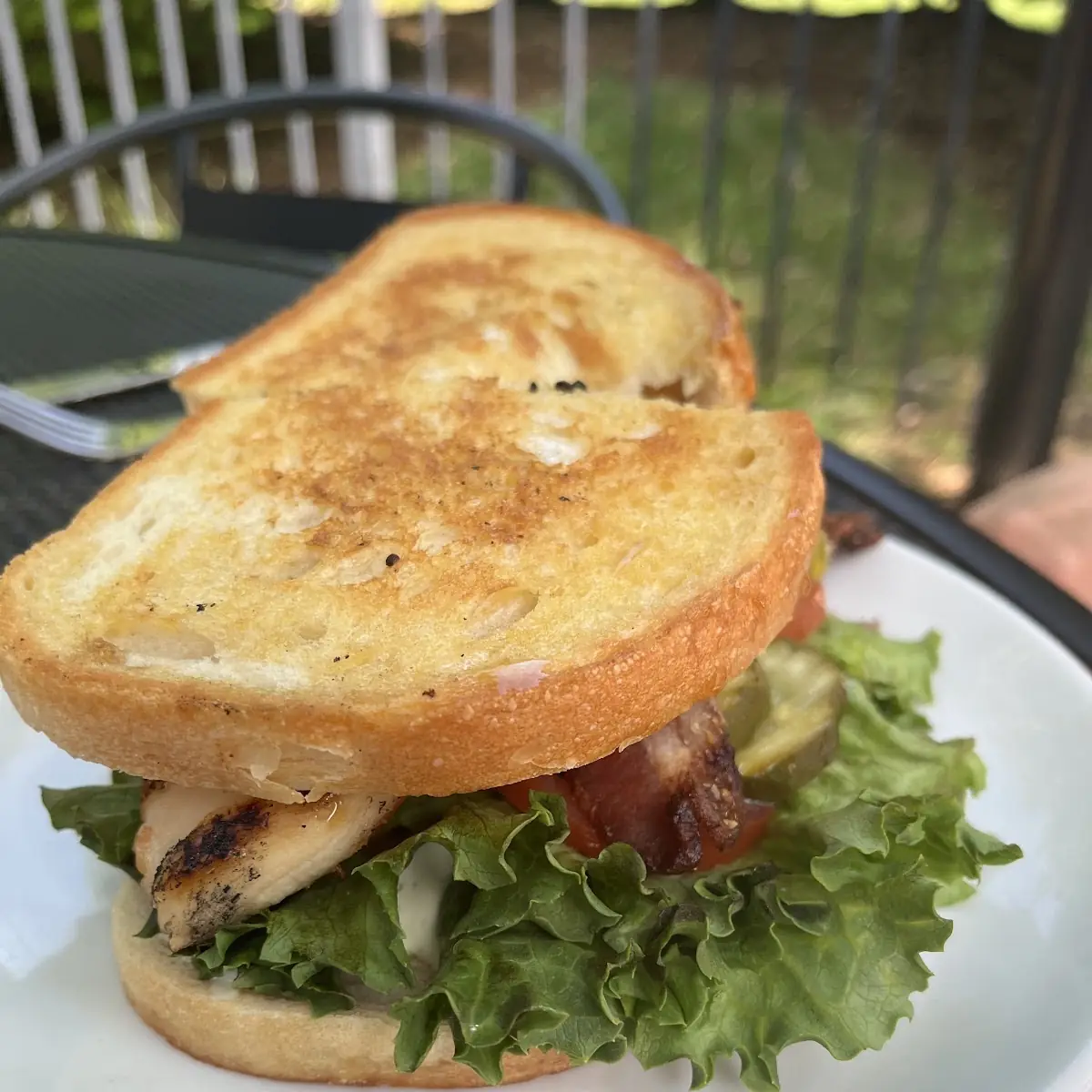 Grilled Salmon blt