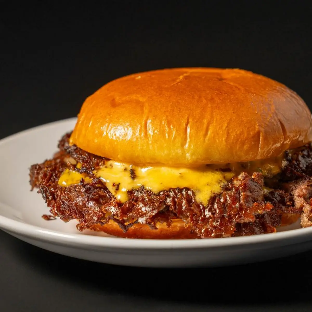 Single Smash Cheese Burger