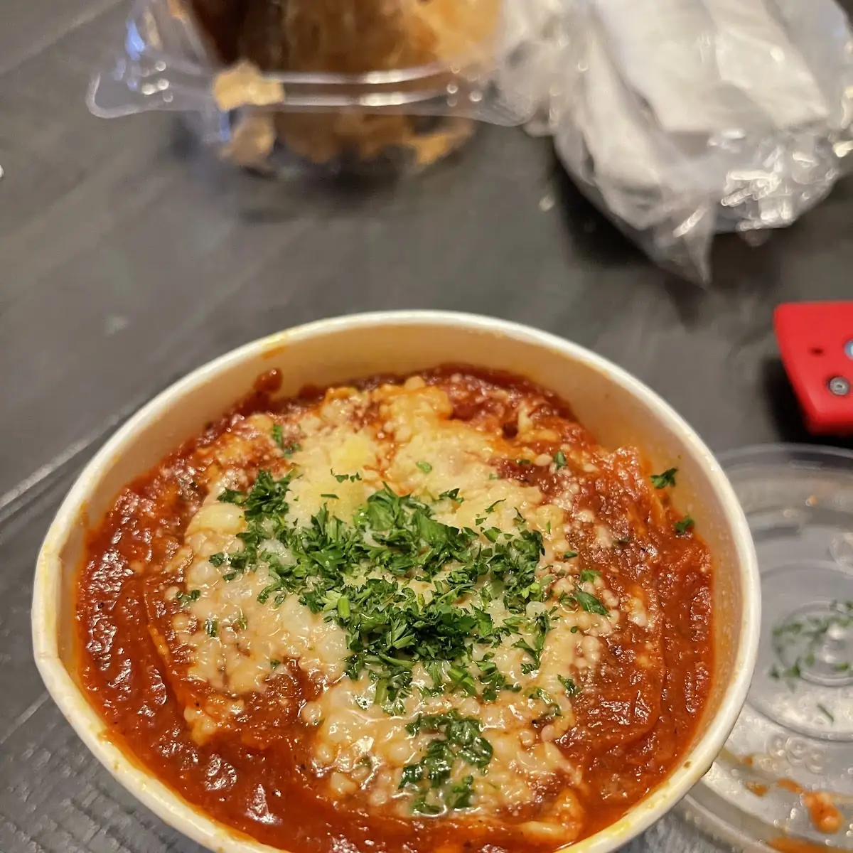 Orzo Pasta with Tomato Sauce