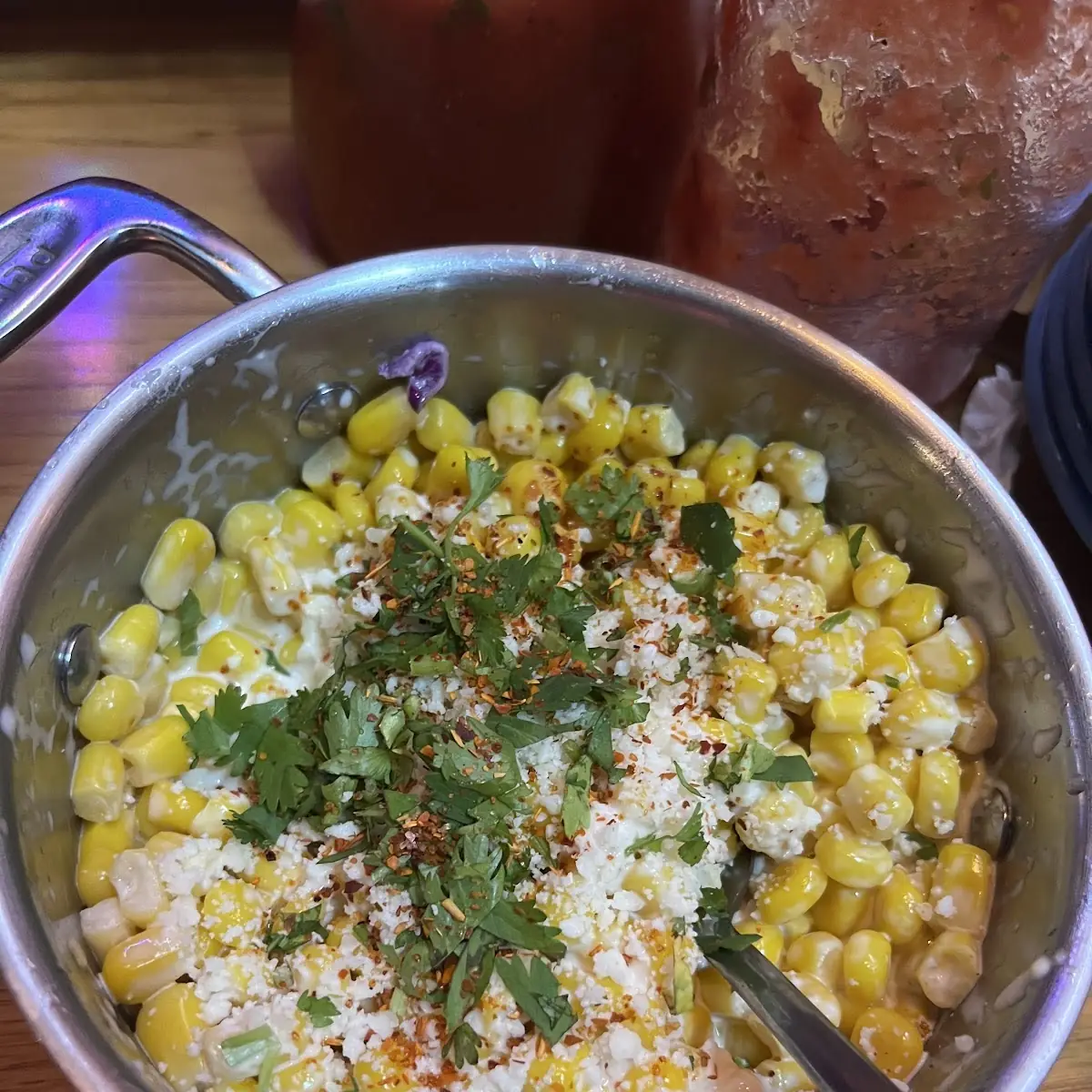 Street corn ( Esquites)