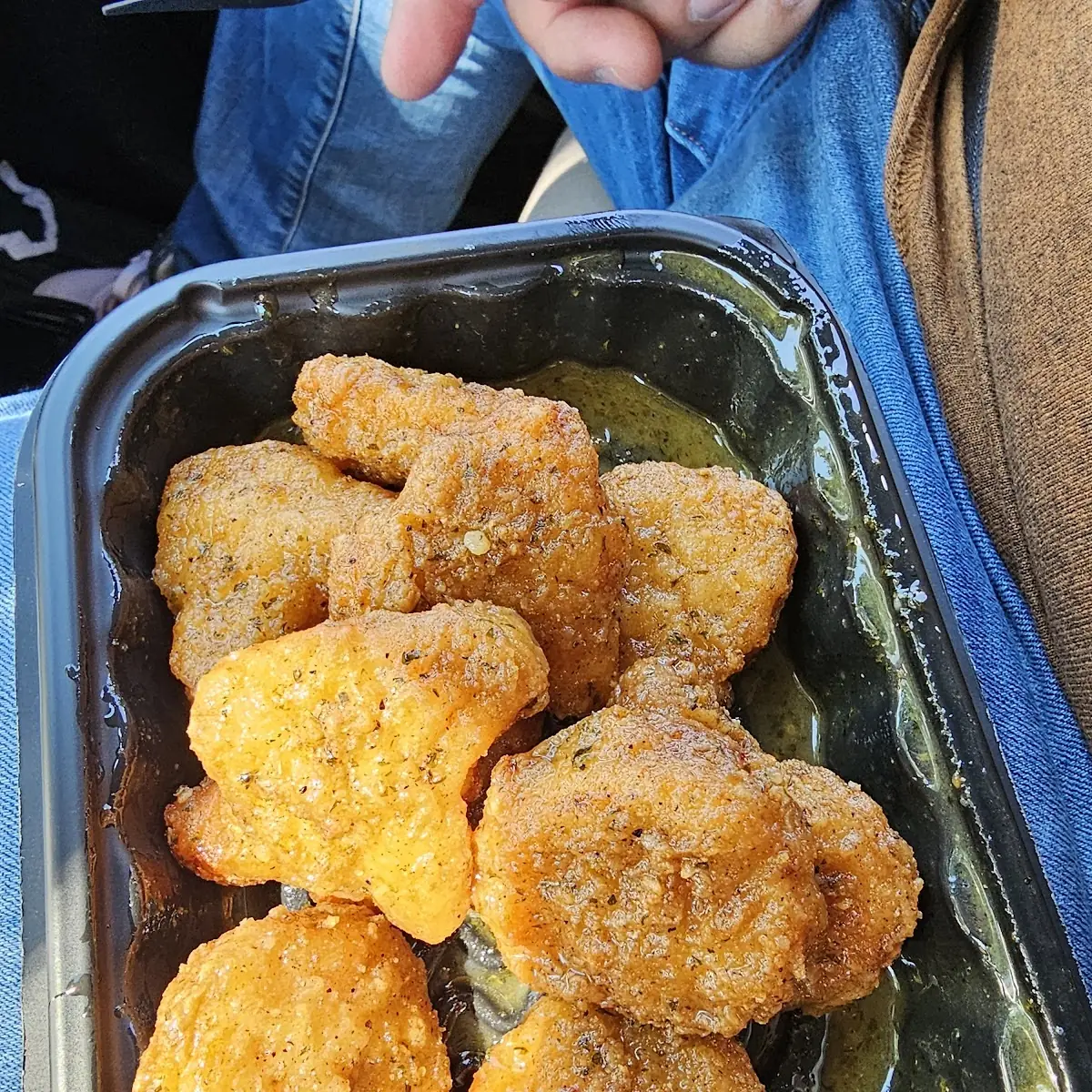 Garlic Parmesan Chicken Nugget