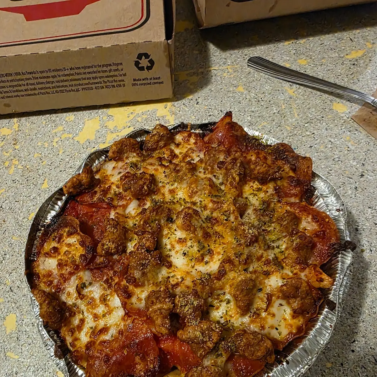 Pizza Hut Sausage