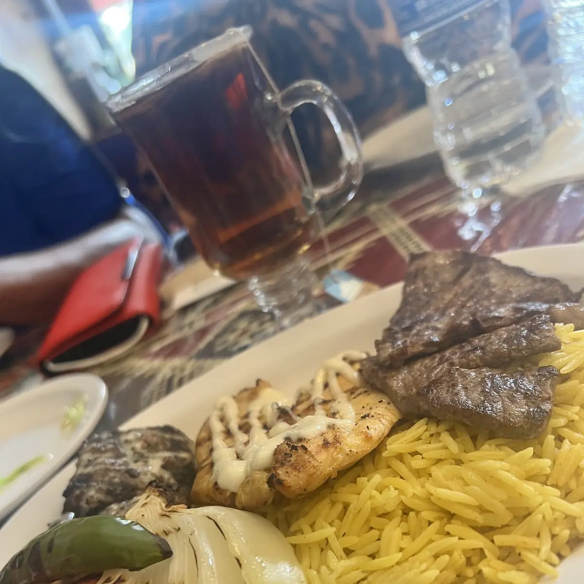 Chicken Steak Shawarma Plate