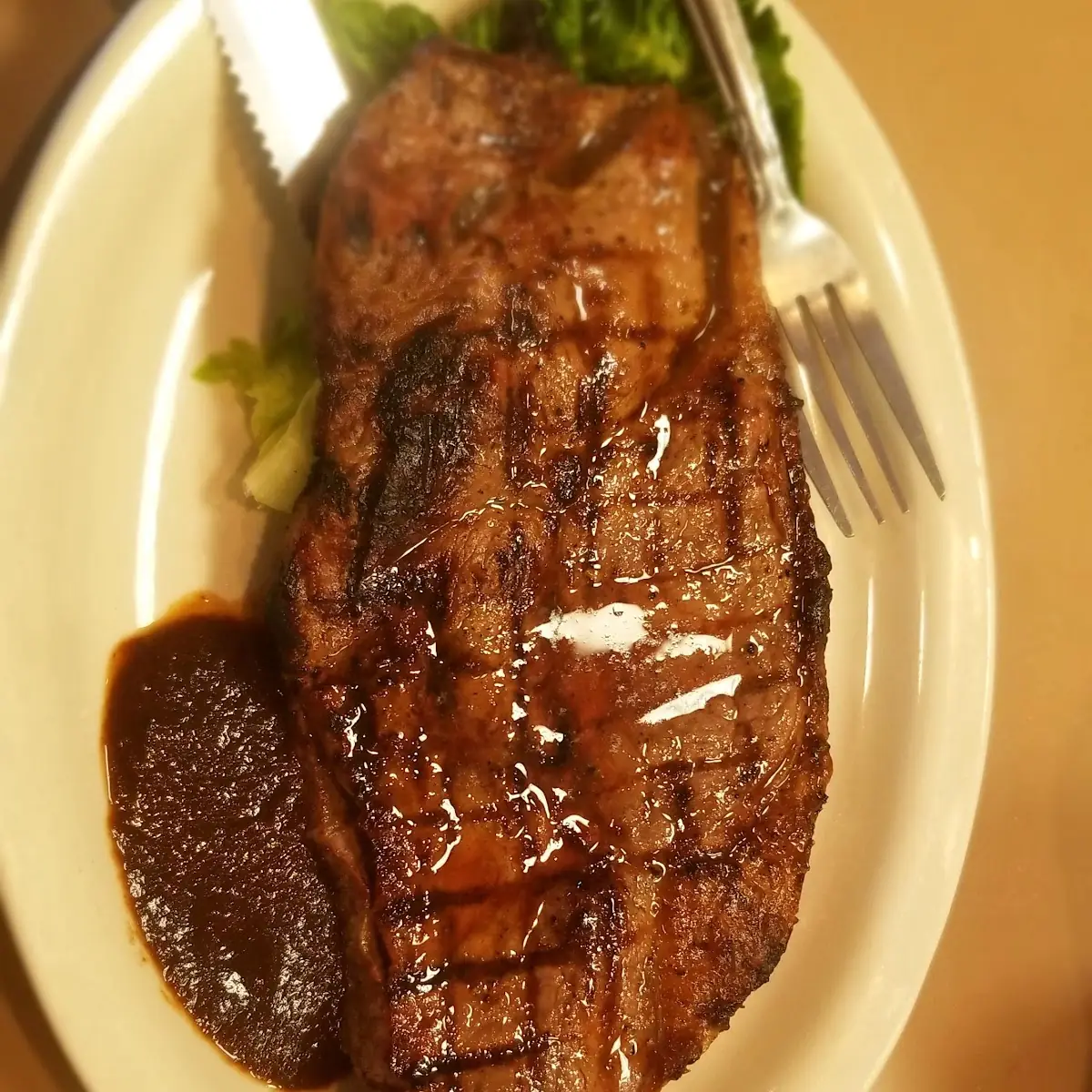 NY Strip Steak & Eggs