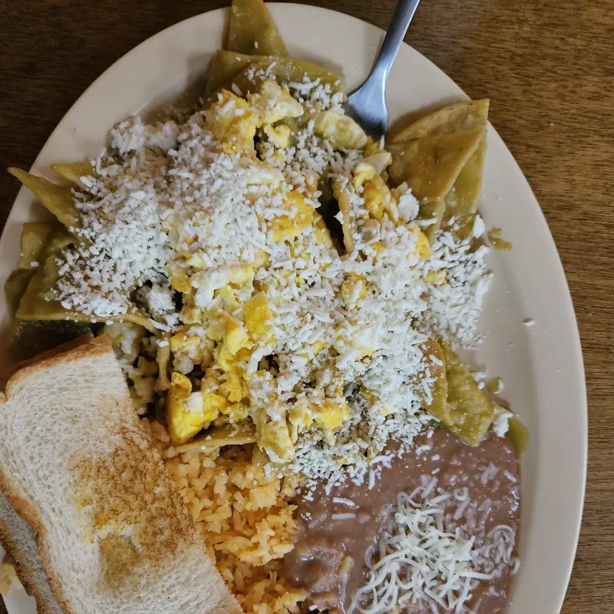 Enchiladas Mixtas Plate